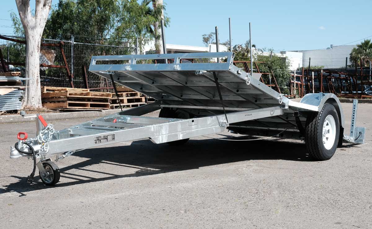 11×6 ATV UTV GOLF CART BUGGY MOWER TIPPER TRAILER FOR SALE - Image 9