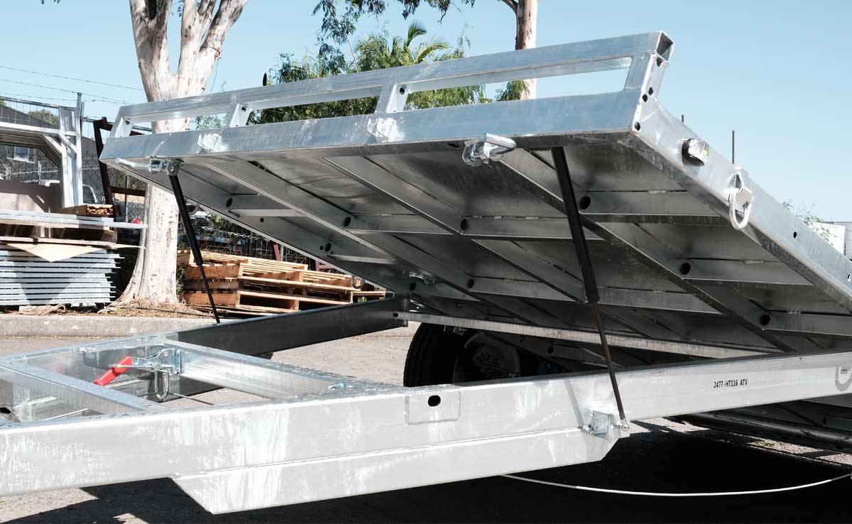 11×6 ATV UTV GOLF CART BUGGY MOWER TIPPER TRAILER FOR SALE - Image 10
