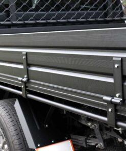 1650MM ALUMINIUM BLACK POWDER-COATED DUAL CAB UTE TRAY – SHORTENED - Image 6