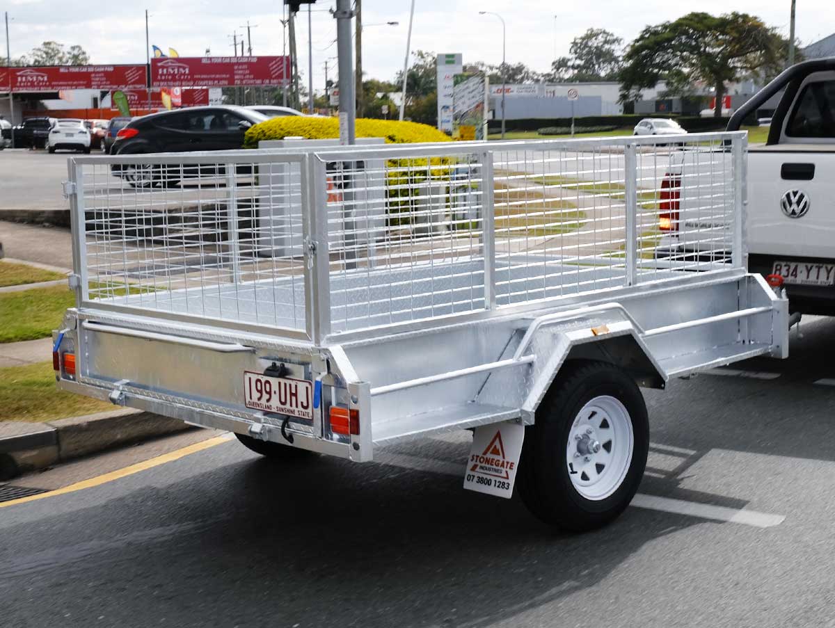 8×6 PREMIUM BOX TRAILER FOR SALE (FULLY WELDED) - Image 3