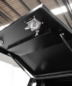 (C2) 1000MM ALUMINIUM HALF CANOPY – BLACK POWDER-COATED - Image 6