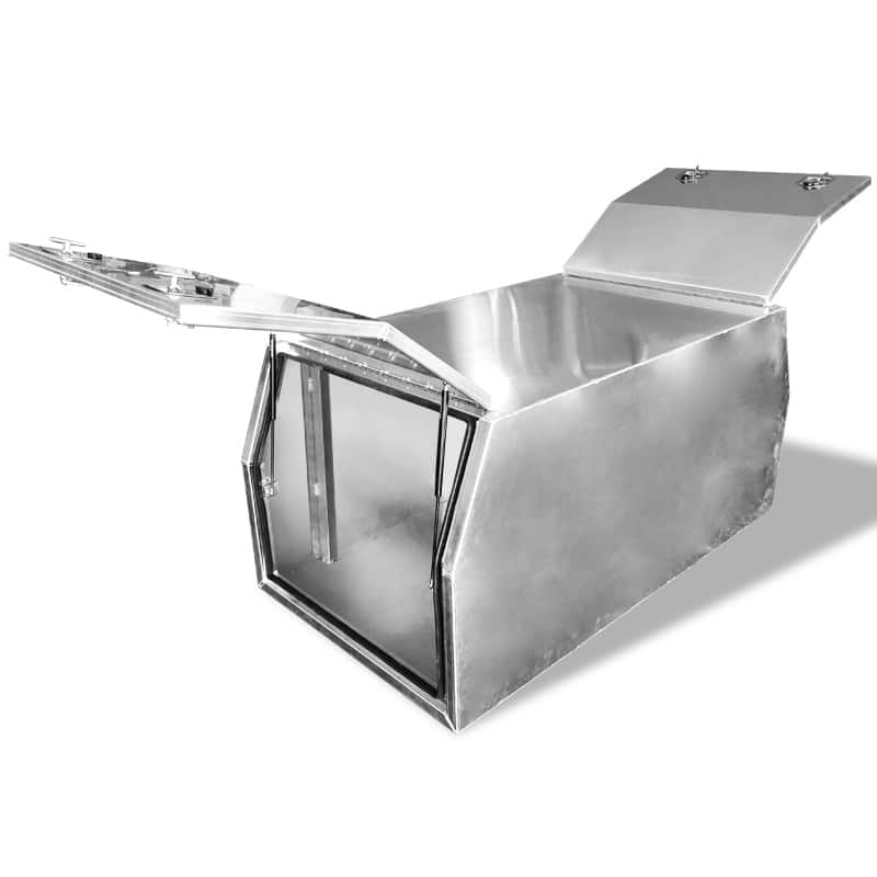 (C2) 1000MM ALUMINIUM HALF CANOPY – FLAT PLATE - Image 2