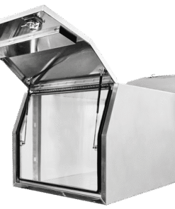 (C2) 1000MM ALUMINIUM HALF CANOPY – FLAT PLATE