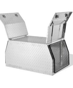 Alternative view of (C3) 1000MM ALUMINIUM HALF CANOPY – CHECKER PLATE