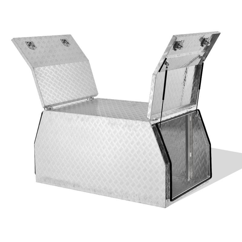 (C3) 1000MM ALUMINIUM HALF CANOPY – CHECKER PLATE - Image 2