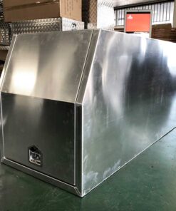 Alternative view of (C4) 700MM ALUMINIUM HALF CANOPY – FLAT PLATE