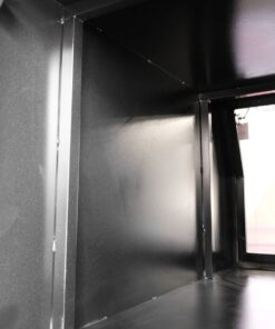 (C2) 1000MM ALUMINIUM HALF CANOPY – BLACK POWDER-COATED - Image 9