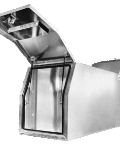 (C4) 700MM ALUMINIUM HALF CANOPY – FLAT PLATE