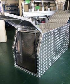 (C5) 700MM ALUMINIUM HALF CANOPY – CHECKER PLATE - Image 5