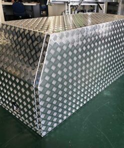 (C5) 700MM ALUMINIUM HALF CANOPY – CHECKER PLATE - Image 6