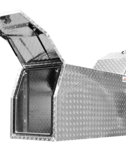 (C5) 700MM ALUMINIUM HALF CANOPY – CHECKER PLATE