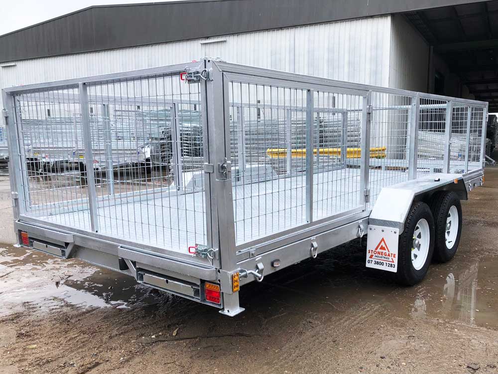 16×6.6 HYDRAULIC TILT CAR TRAILER FOR SALE (3000KG ATM) - Image 15