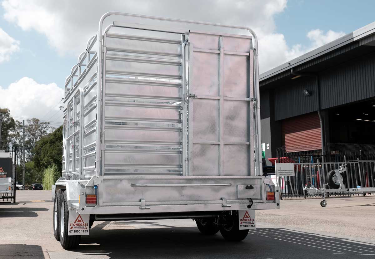10×6 CATTLE / LIVESTOCK TRAILER FOR SALE (3500KG ATM) - Image 3