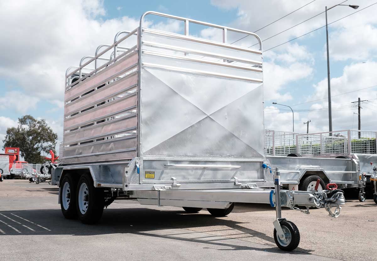 10×6 CATTLE / LIVESTOCK TRAILER FOR SALE (3500KG ATM) - Image 2