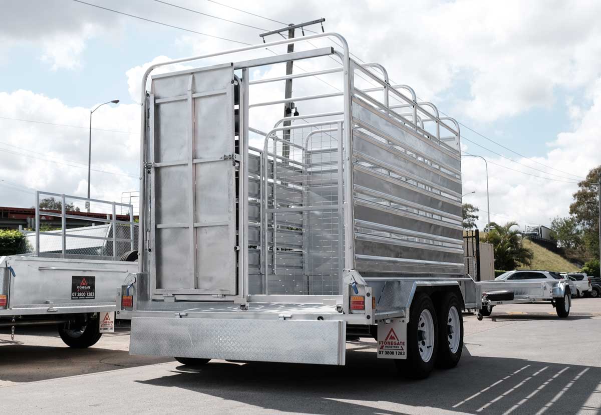 10×6 CATTLE / LIVESTOCK TRAILER FOR SALE (3500KG ATM) - Image 4