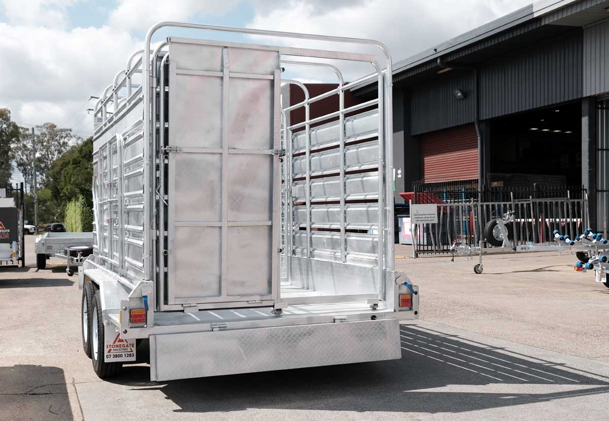 10×6 CATTLE / LIVESTOCK TRAILER FOR SALE (3500KG ATM) - Image 5
