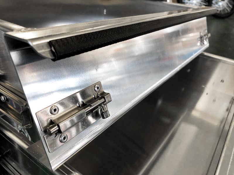 CD1 ALUMINIUM UTE CANOPY 3 DRAWERS TOOLBOX FOR SALE SLIDE-OUT DRAWERS (600MM X 430MM X 450MM) - Image 4