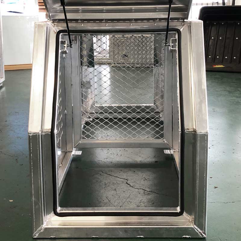 (DC5) 700MM ALUMINIUM DOG BOX – FLAT PLATE - Image 7