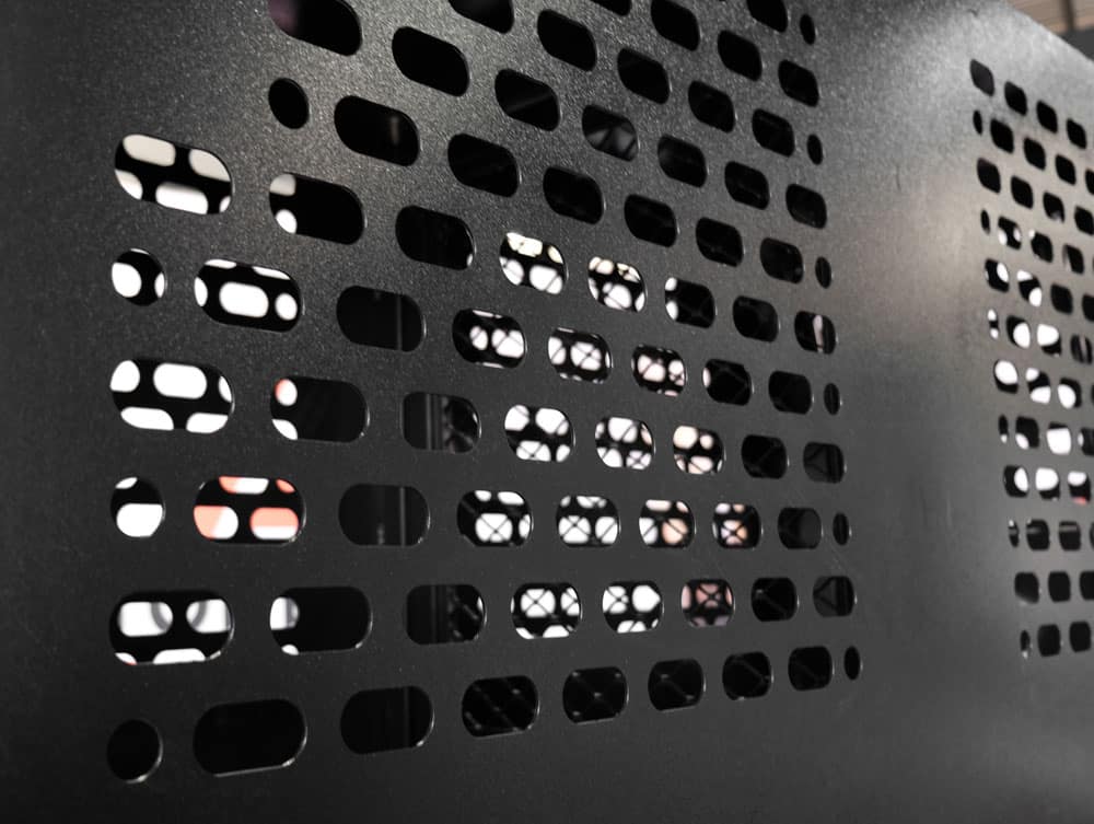 (DC5) 700MM ALUMINIUM DOG BOX – BLACK POWDER-COATED - Image 5