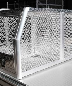 (DC1) 700MM ALUMINIUM DOG BOX – FULL MESH - Image 3