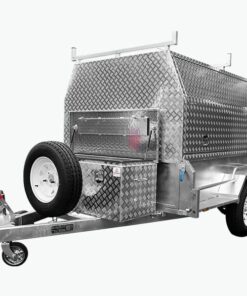 8×5 SINGLE AXLE HD ELITE BUILDERS/TRADIE/TRADESMAN TRAILER 1400KG ATM (450MM SIDES)