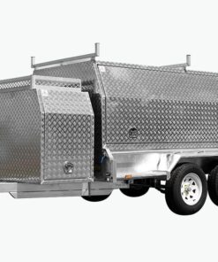 10×5 TANDEM AXLE HD ELITE BUILDERS/TRADIE/TRADESMAN TRAILER 2000KG~2800KG ATM (300MM SIDES)