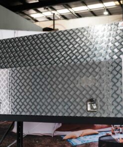 Alternative view of F2 ALUMINIUM FULL SIDE OPENING DOOR TOOLBOX FOR SALE WITH ADJUSTABLE SHELF (1700MM X 600MM X 850MM)