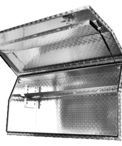 F2 ALUMINIUM FULL SIDE OPENING DOOR TOOLBOX FOR SALE WITH ADJUSTABLE SHELF (1700MM X 600MM X 850MM)