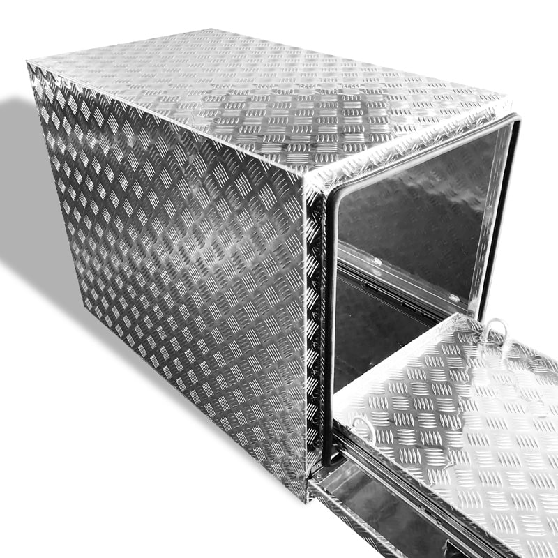 FG1 ALUMINIUM FRIDGE BOX SLIDEOUT GENERATOR BOX FOR SALE (1060MM X 580MM X 760MM) - Image 4
