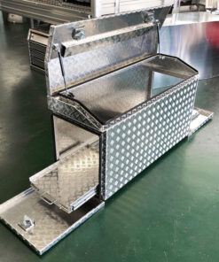 FG5 ALUMINIUM UTE TRAILER CAMPING CAMPER CARAVAN FRIDGE GENERATOR TOOLBOX FOR SALE (1410MM X 530MM X 750MM) - Image 4