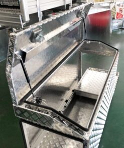 FG5 ALUMINIUM UTE TRAILER CAMPING CAMPER CARAVAN FRIDGE GENERATOR TOOLBOX FOR SALE (1410MM X 530MM X 750MM) - Image 5