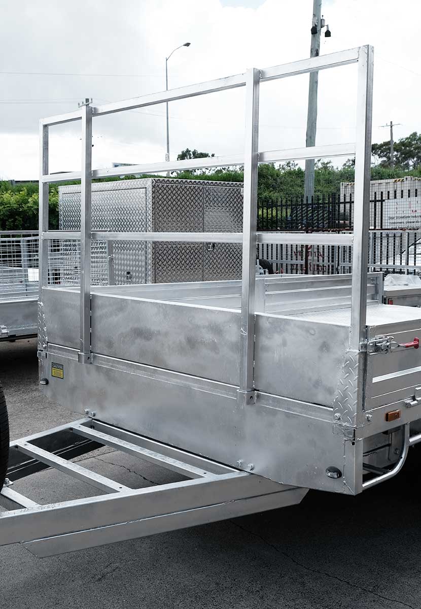 12×7 FLAT TOP / FLAT BED TRAILER FOR SALE (3500KG ATM) - Image 9