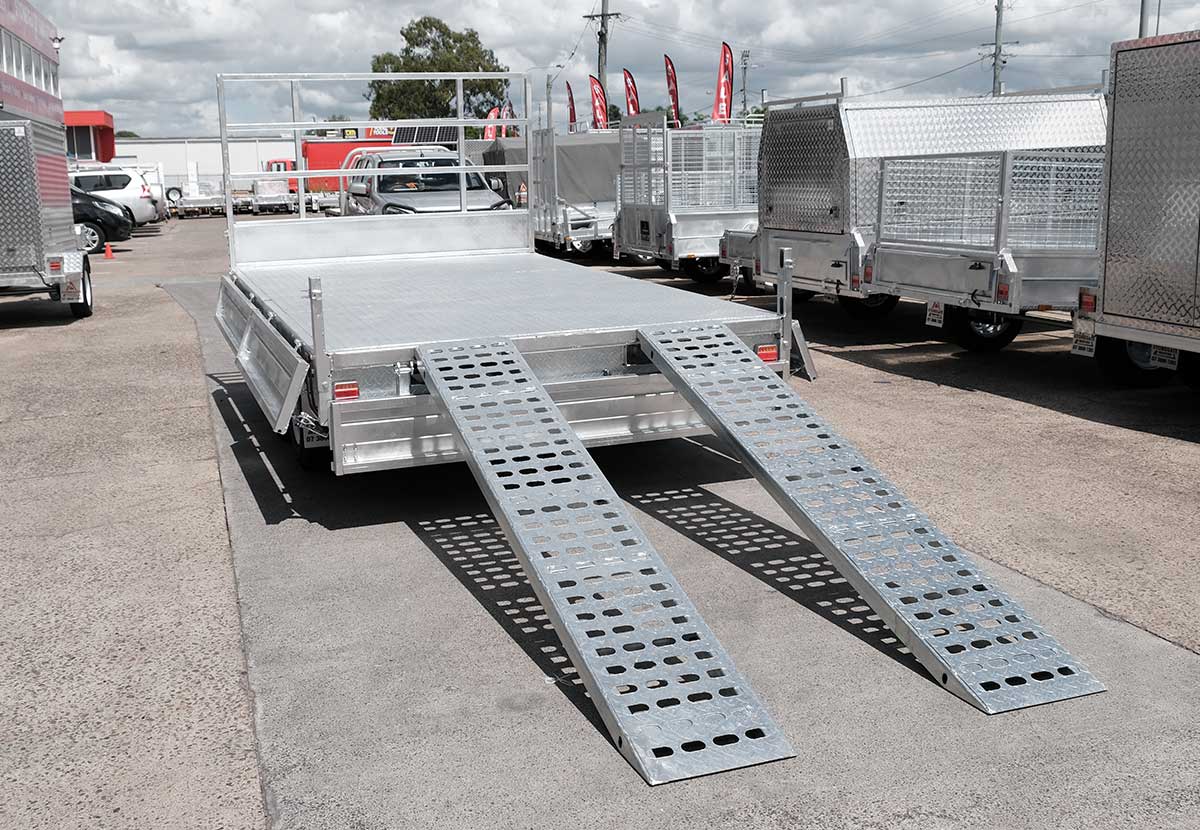 12×7 FLAT TOP / FLAT BED TRAILER FOR SALE (3500KG ATM) - Image 4