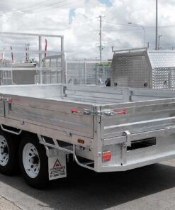 Alternative view of 12×7 FLAT TOP / FLAT BED TRAILER FOR SALE (3500KG ATM)
