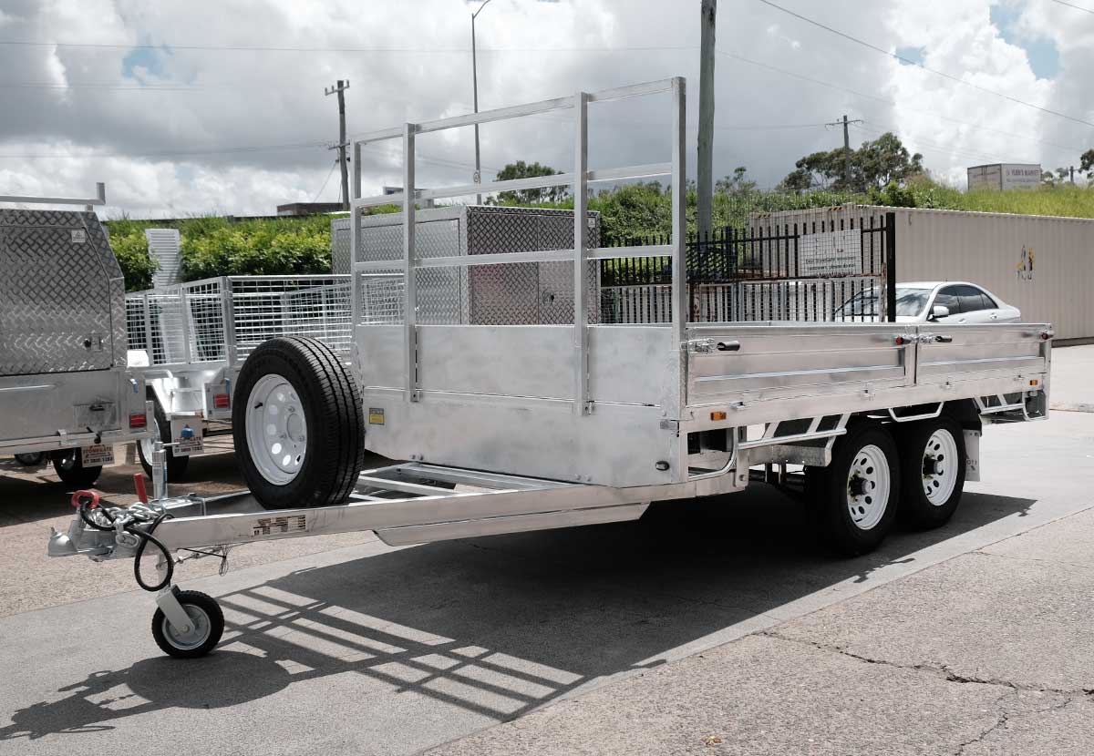 12×7 FLAT TOP / FLAT BED TRAILER FOR SALE (3500KG ATM) - Image 6