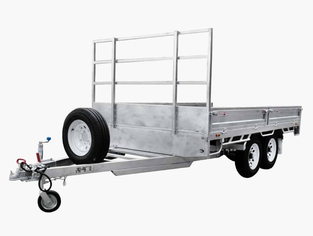 12×7 FLAT TOP / FLAT BED TRAILER FOR SALE (3500KG ATM)