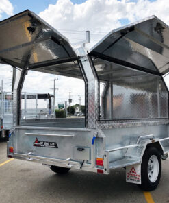 Alternative view of 8×5 HEAVY DUTY 1400KG ATM TRADESMAN / BUILDERS TRAILER FOR SALE
