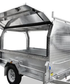7×5 HEAVY DUTY 1400KG ATM TRADESMAN / BUILDERS TRAILER FOR SALE - Image 9