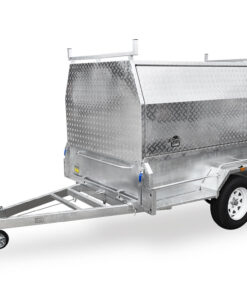 7×5 HEAVY DUTY 1400KG ATM TRADESMAN / BUILDERS TRAILER FOR SALE - Image 6