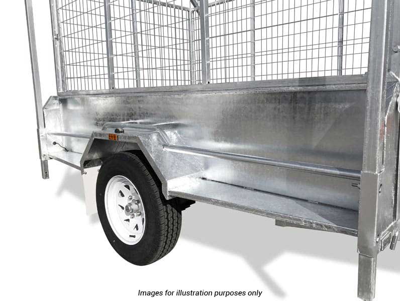 7×5 HEAVY DUTY BOX TRAILER FOR SALE (1400KG ATM) - Image 5