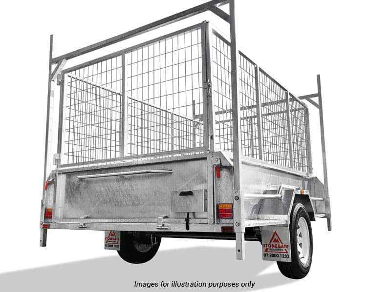 7×5 HEAVY DUTY BOX TRAILER FOR SALE (1400KG ATM) - Image 3