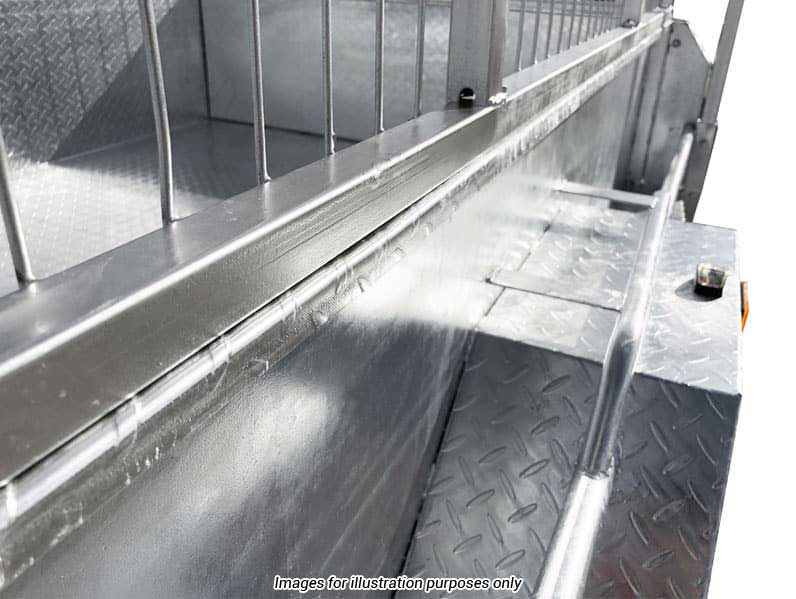 7×5 HEAVY DUTY BOX TRAILER FOR SALE (1400KG ATM) - Image 4