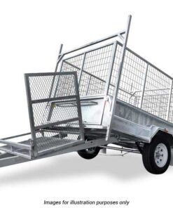 Alternative view of 7×5 HEAVY DUTY BOX TRAILER FOR SALE (1400KG ATM)