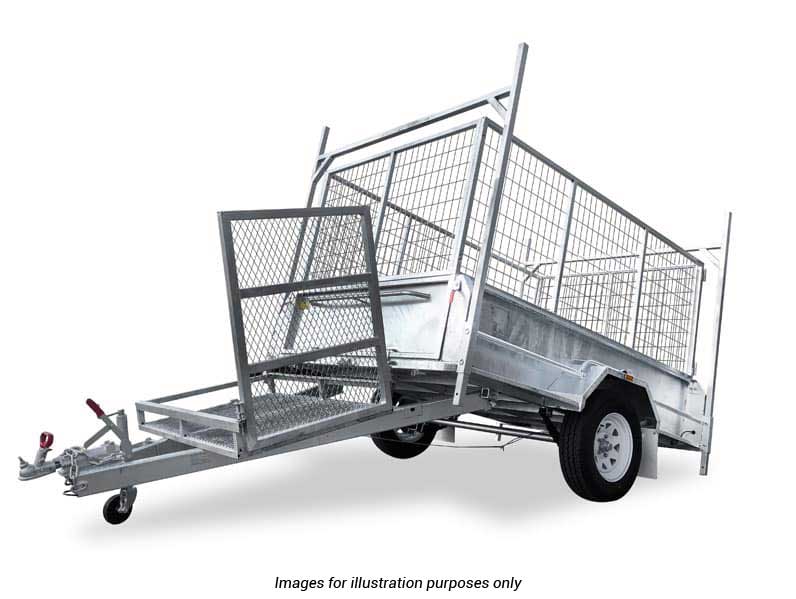 7×5 HEAVY DUTY BOX TRAILER FOR SALE (1400KG ATM) - Image 2