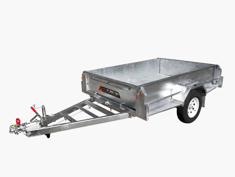 7×5 HEAVY DUTY BOX TRAILER FOR SALE (1400KG ATM)