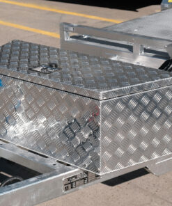16×6.6 HYDRAULIC TILT CAR TRAILER FOR SALE (3000KG ATM) - Image 8