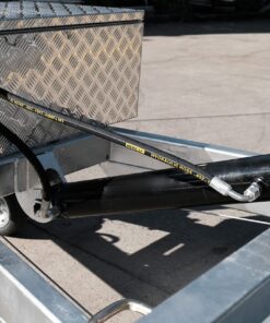 16×6.6 HYDRAULIC TILT CAR TRAILER FOR SALE (3000KG ATM) - Image 10