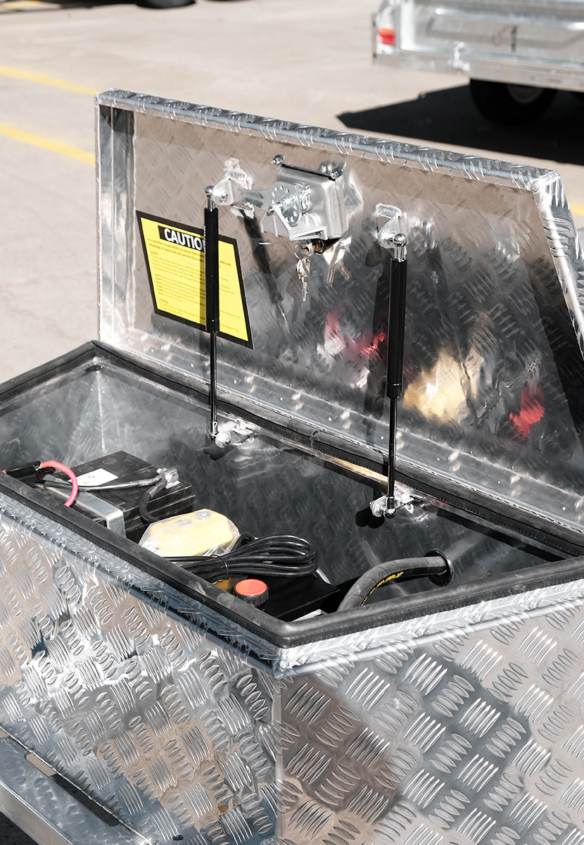 16×6.6 HYDRAULIC TILT CAR TRAILER FOR SALE (3000KG ATM) - Image 9