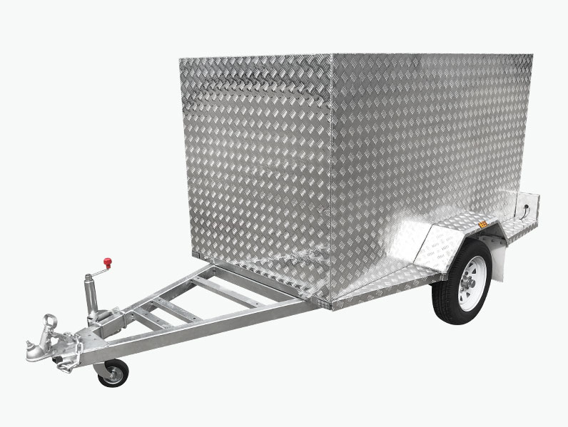 6×4 FULLY ENCLOSED TRAILER FOR SALE (CARGO / LUGGAGE)