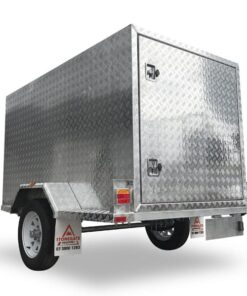 Alternative view of 7×4 FULLY ENCLOSED TRAILER FOR SALE (CARGO / LUGGAGE)